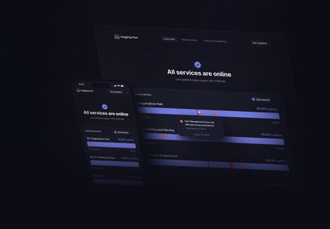 Better Stack screenshot: Status page